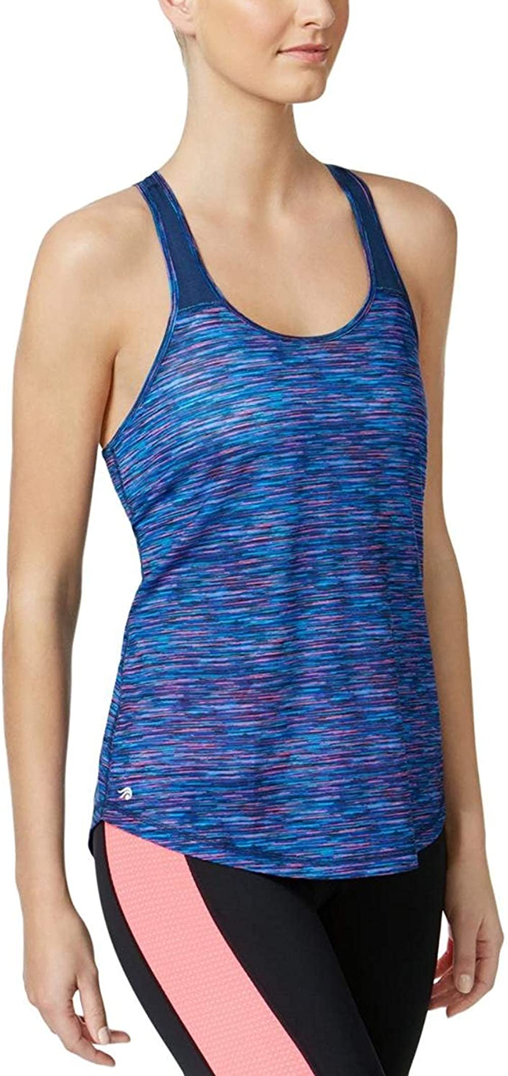 Ideology Womens Printed Racerback Tank Top