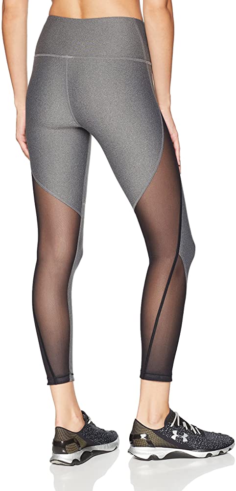 Under Armour Womens Heatgear Mesh Trimmed Leggings