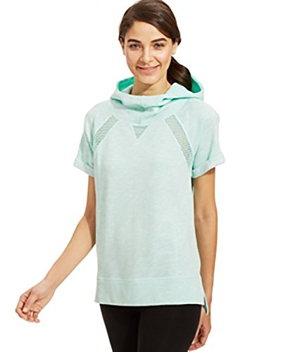 Ideology Womens Mesh Insert Top