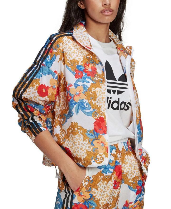 adidas Originals Womens Activewear Printed Active Track Jacket