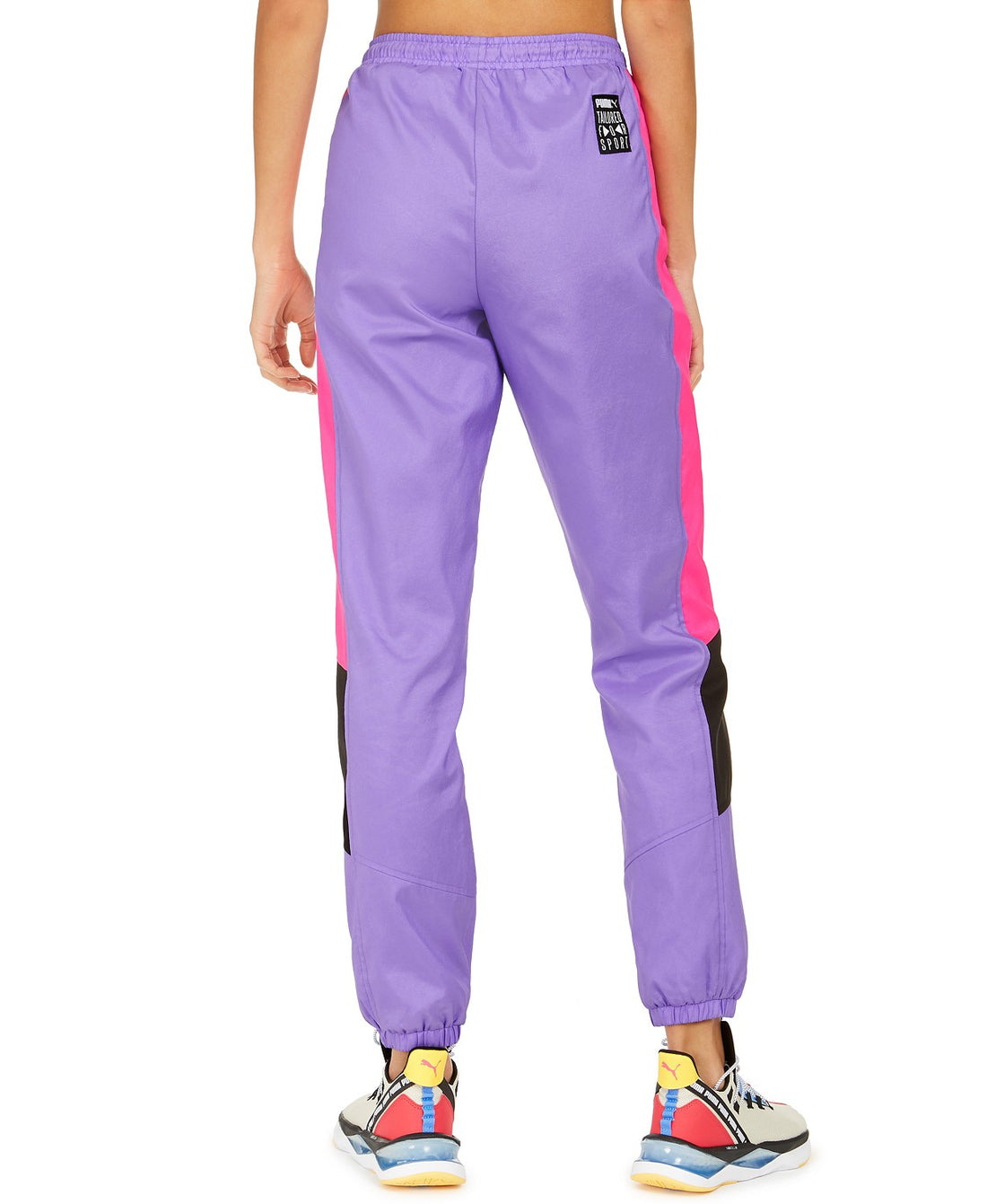 Puma Womens Tfs Og Colorblocked Retro Pants