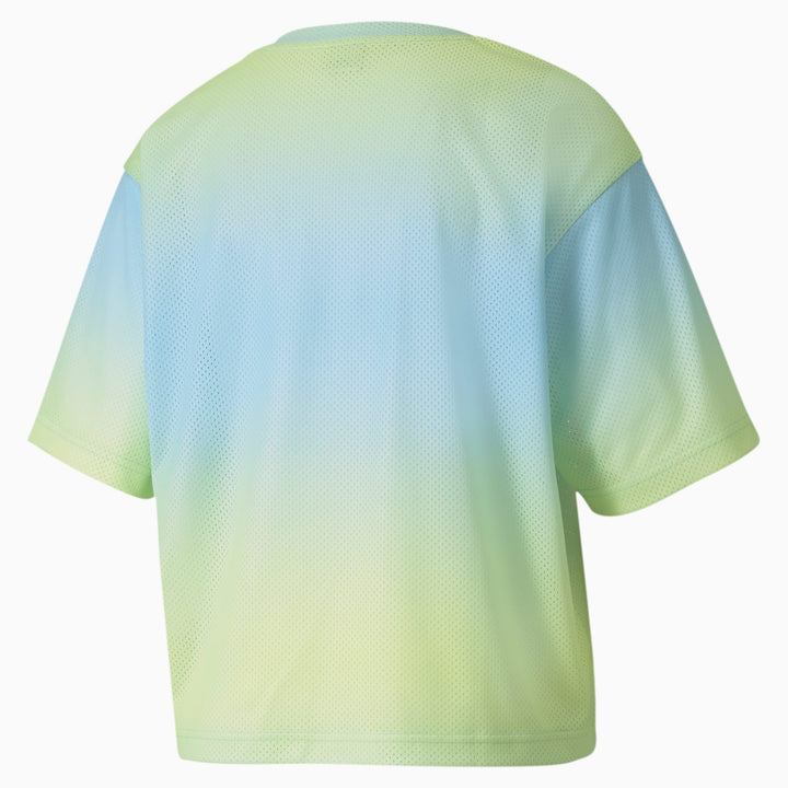 Puma Womens Tie Dye Mesh Tee