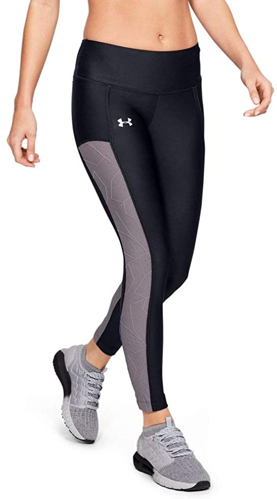 Under Armour Womens Fly Fast Raised Thread Cropped Running Leggings