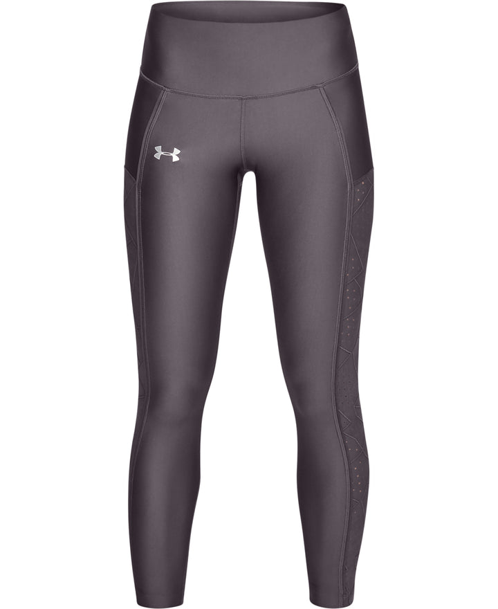 Under Armour Womens Fly Fast Raised Thread Cropped Running Leggings