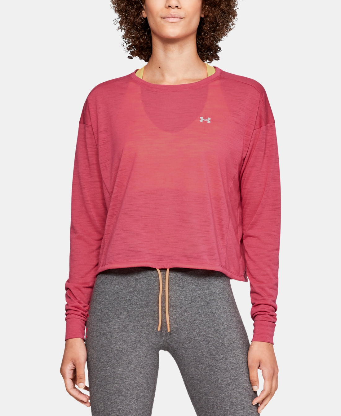 Under Armour Womens Whisperlight Cropped Top