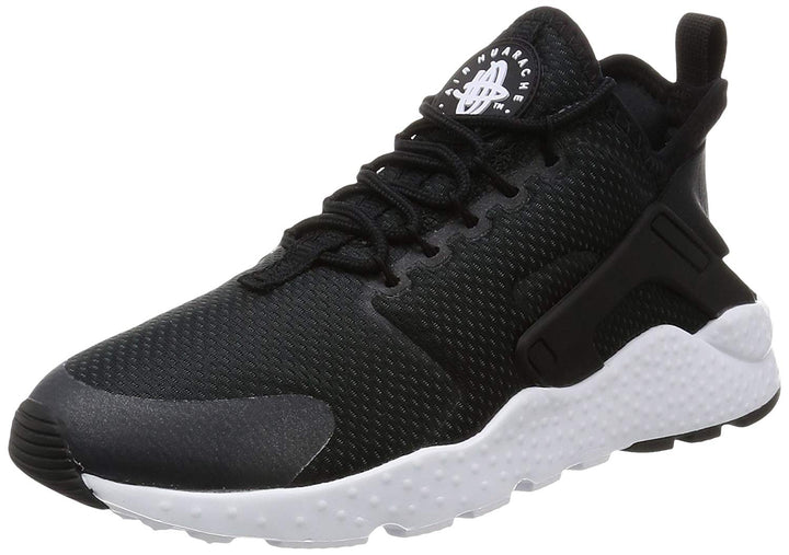 Nike Womens Air Huarache Ultra Running Shoes White/Black 12