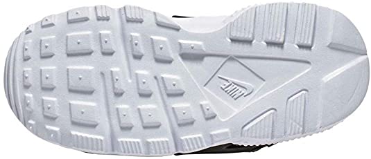 Nike Toddlers Huarache Run Running Shoes Black/Met Gold/White 6