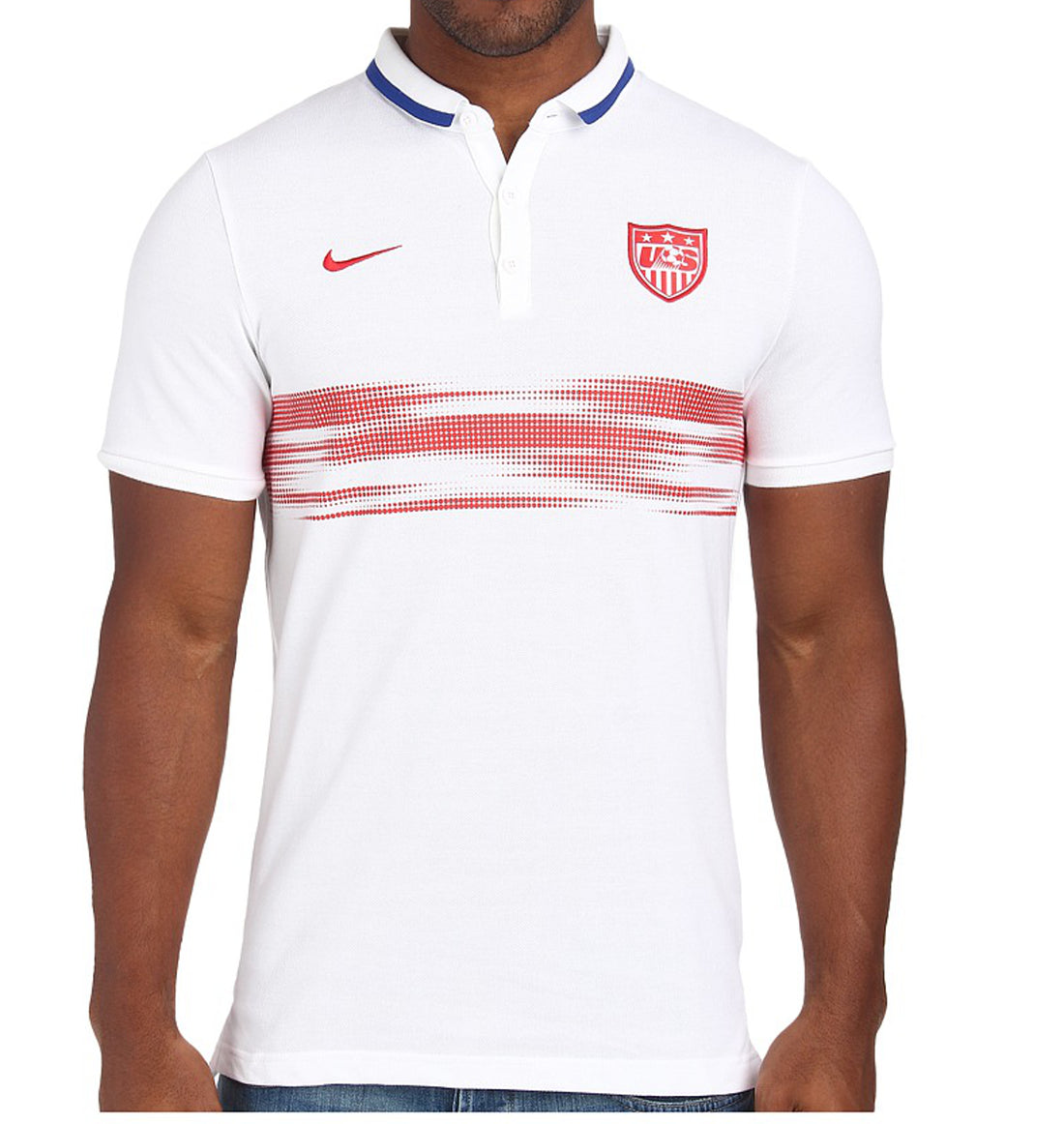 Nike Mens Authentic Soccer Polo T Shirt
