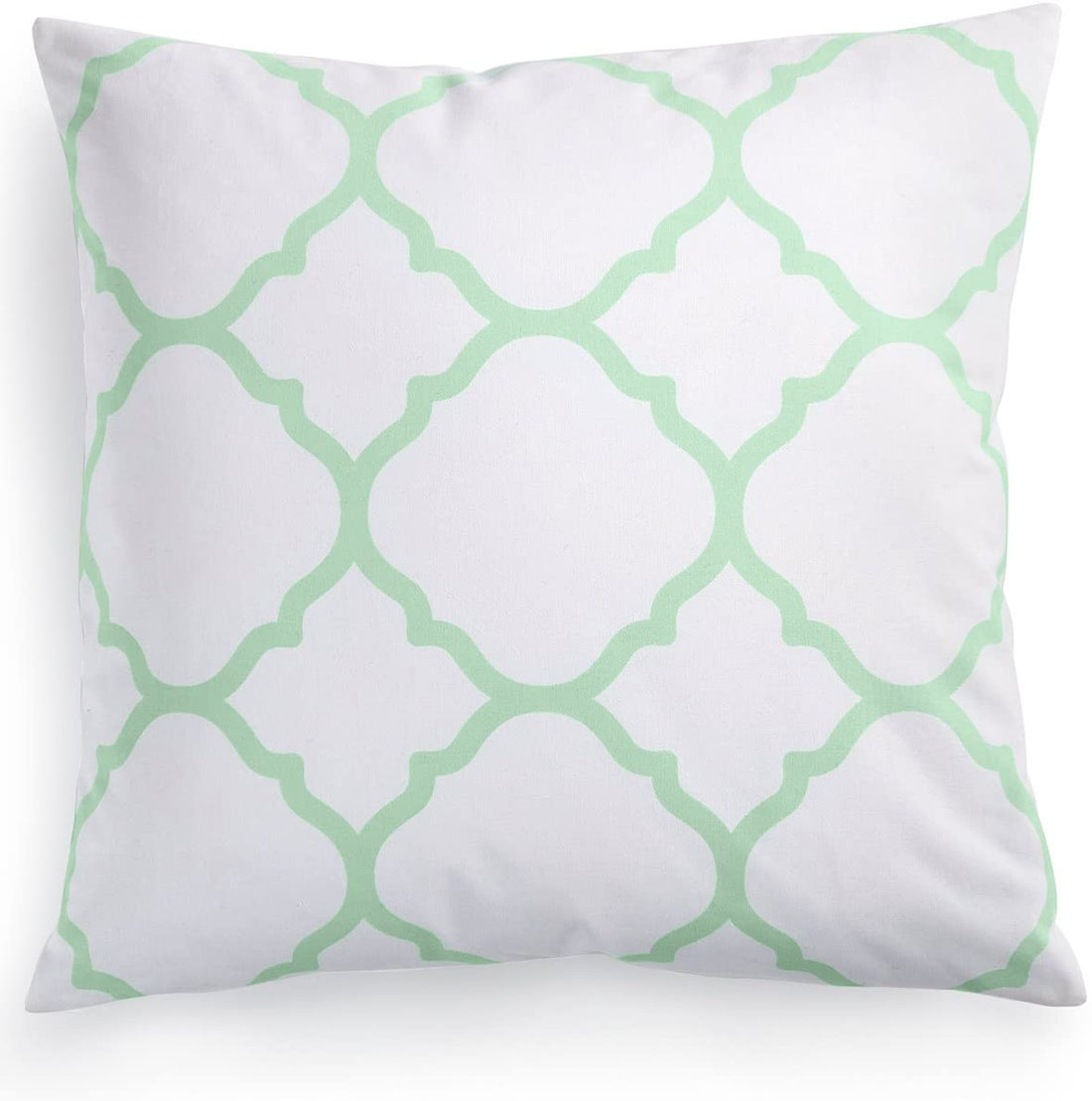 Charter Club Decorative Throw White Mint Green Damask Designs Pillow