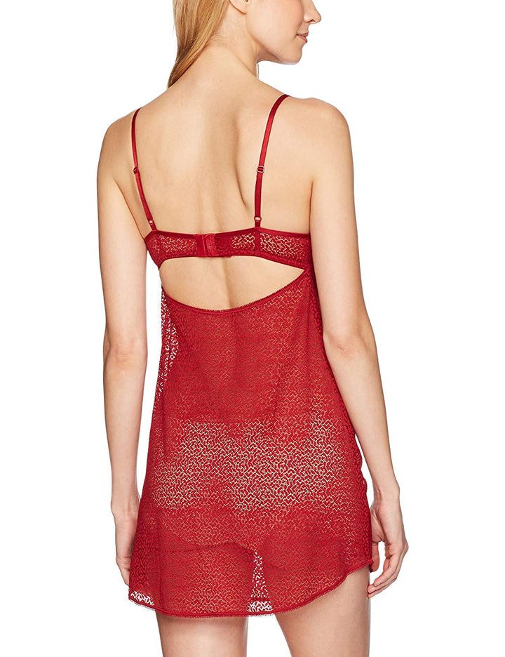 DKNY Womens Intimates Modern Lace Unlined Demi Chemise