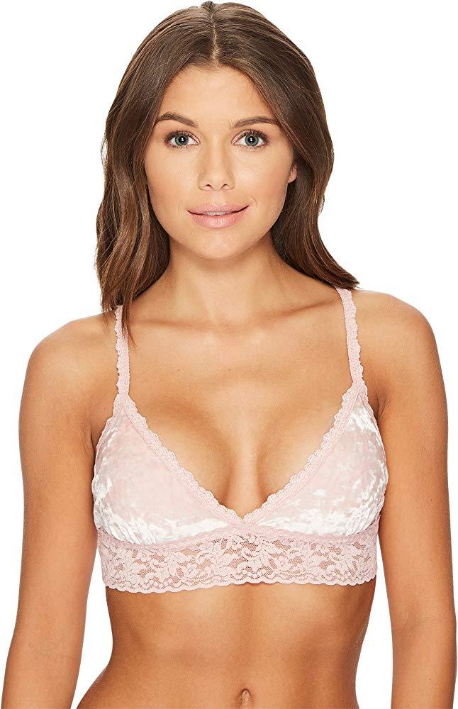 hanky panky Womens Panne Velvet Bralette