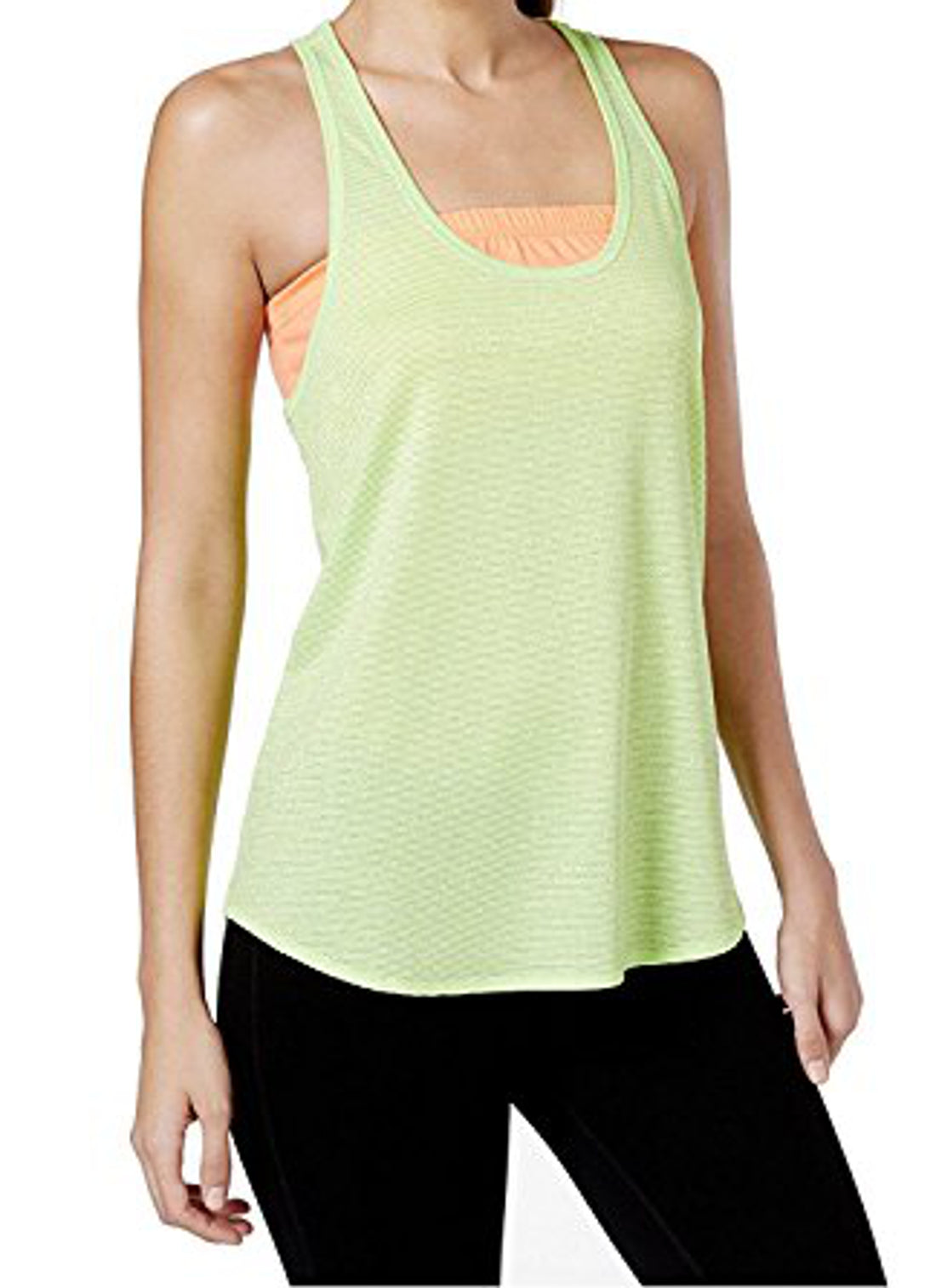 Ideology Womens Racerback Graphic Top