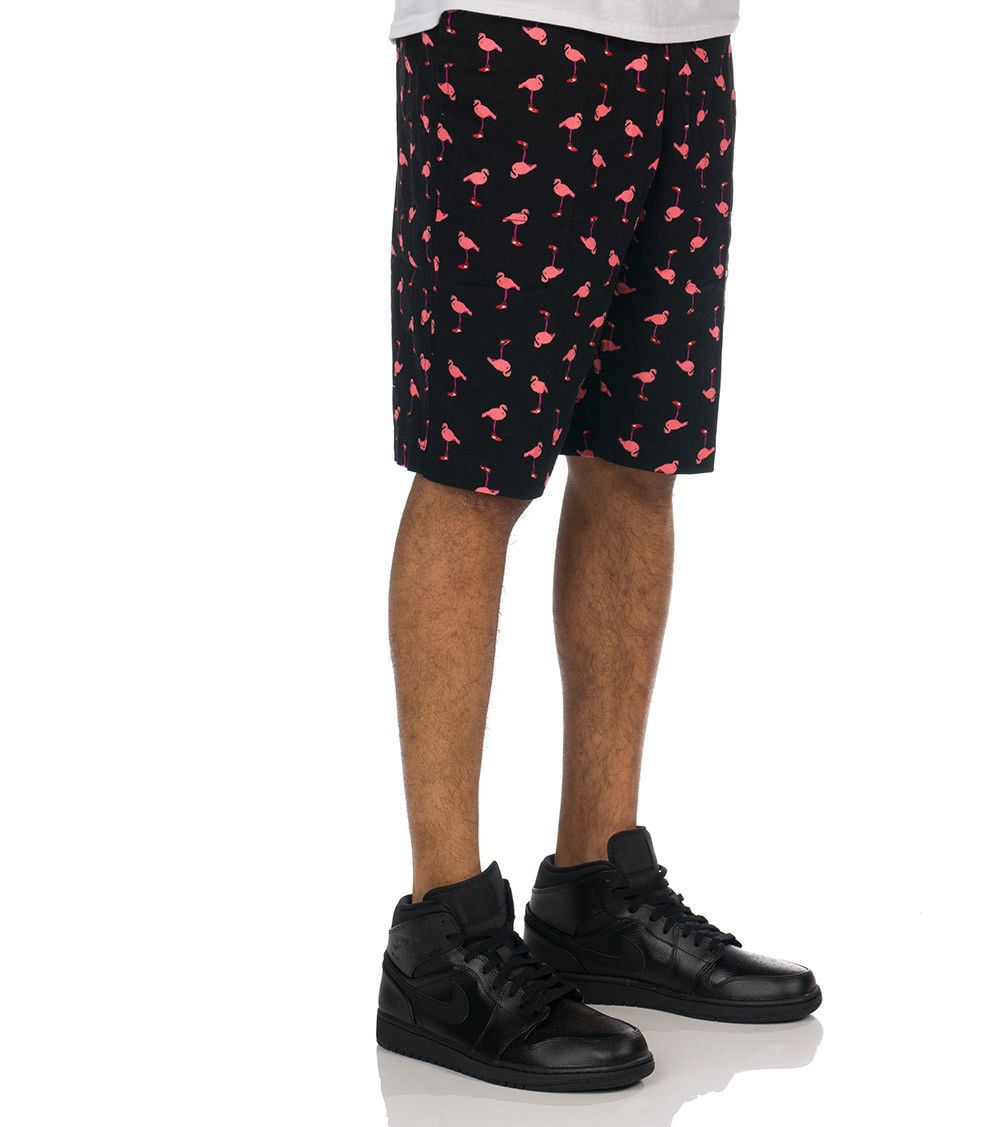 Jordan Mens Printed Retro Flamingo Shorts