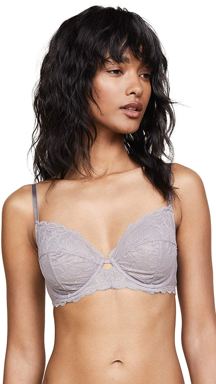 Calvin Klein Womens Seductive Comfort With Lace Full Coverage Bra