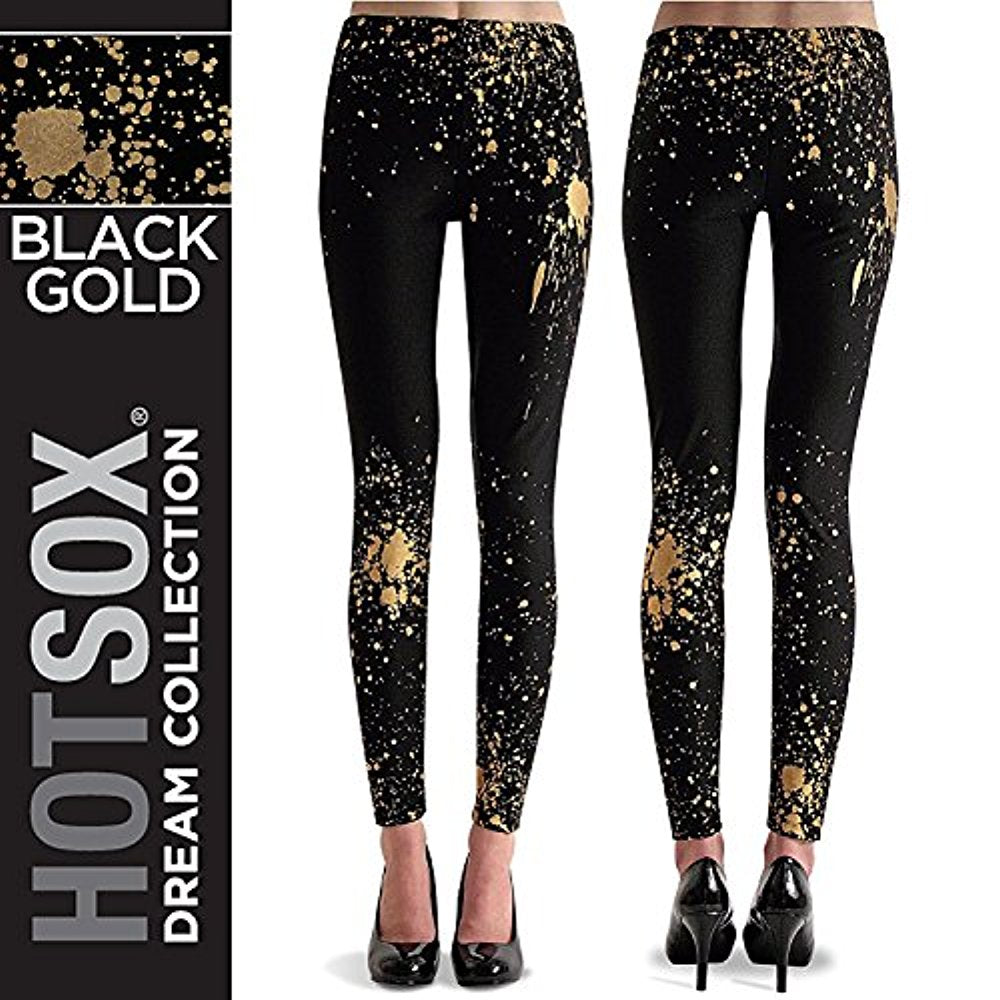 Hot Sox Womens Dream Collection Splatter Leggings