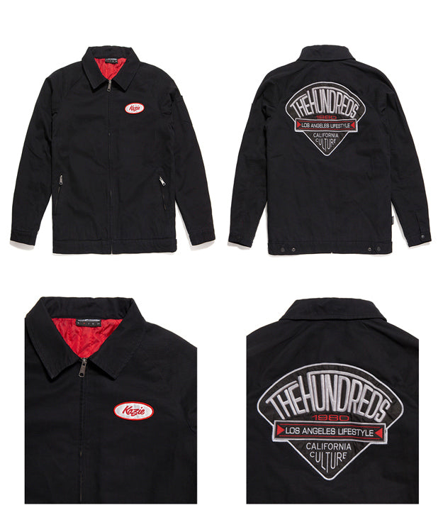 The Hundreds Mens Hood Full Zip Jacket