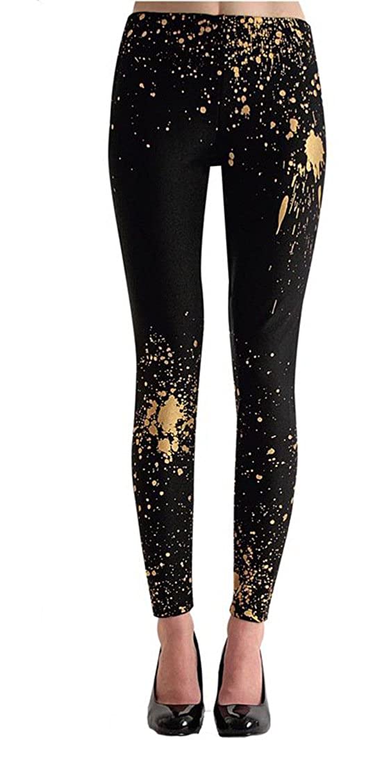 Hot Sox Womens Dream Collection Splatter Leggings