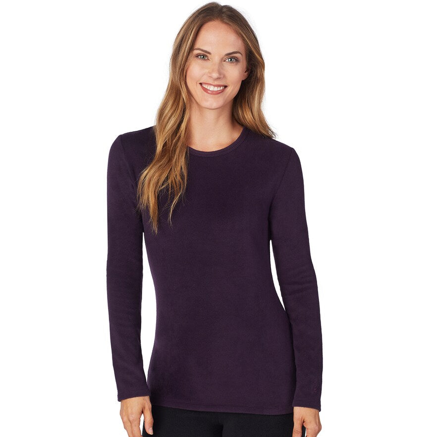 Cuddl Duds Womens Fleecewear Top