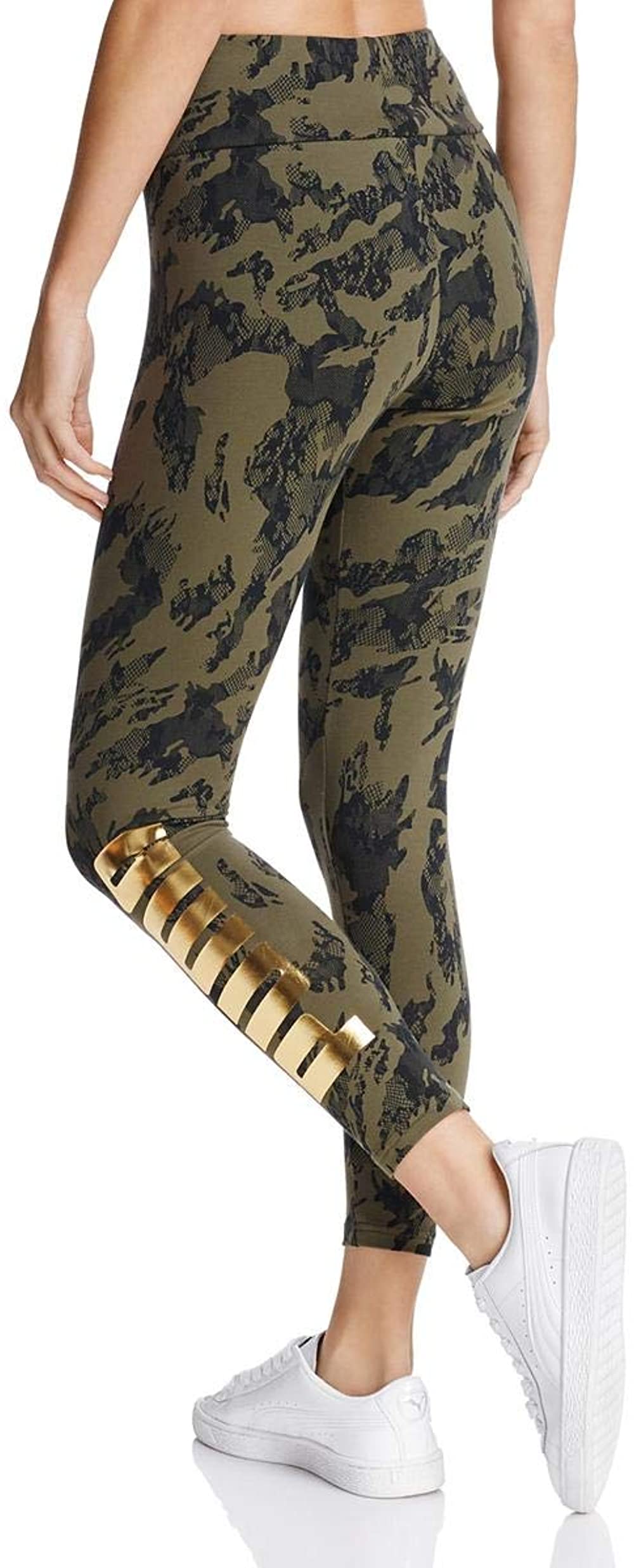 PUMA Womens Rebel Camo Print Leggings