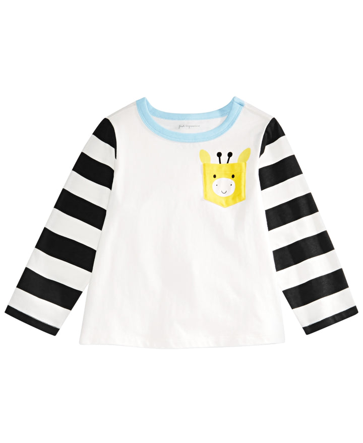 First Impressions Infant Giraffe Pocket Cotton T-Shirt