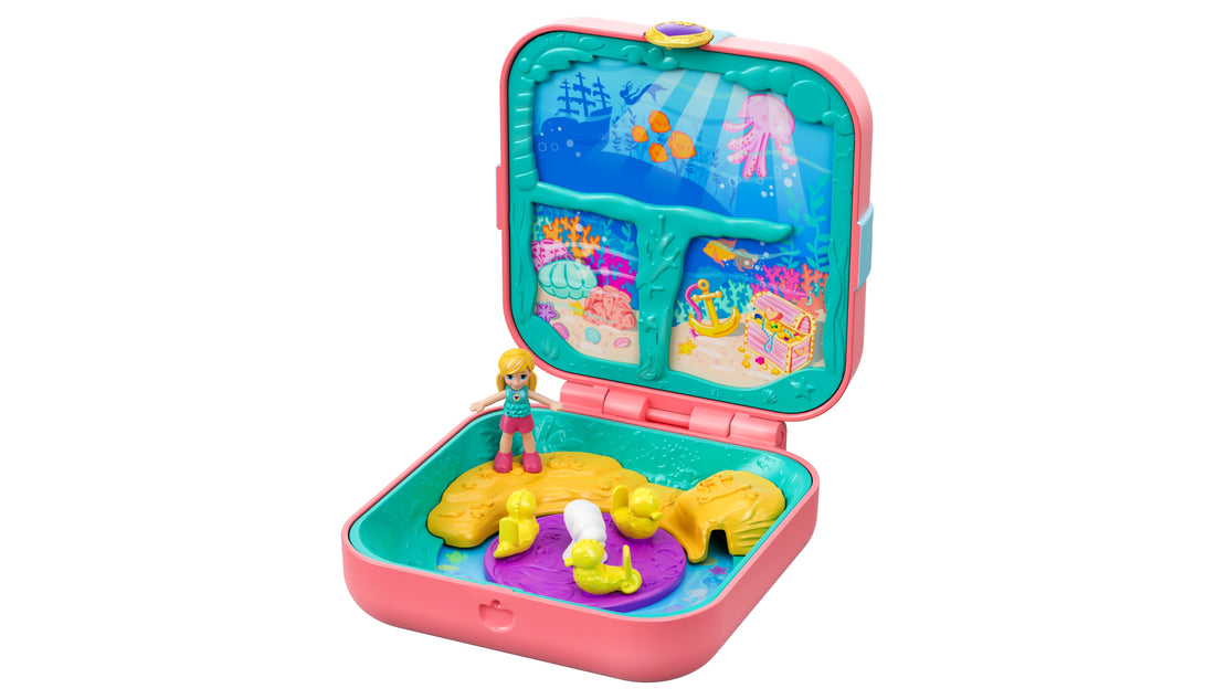 Polly Pocket Aged 4+ Mermaid Cove Toys Color Multicolor