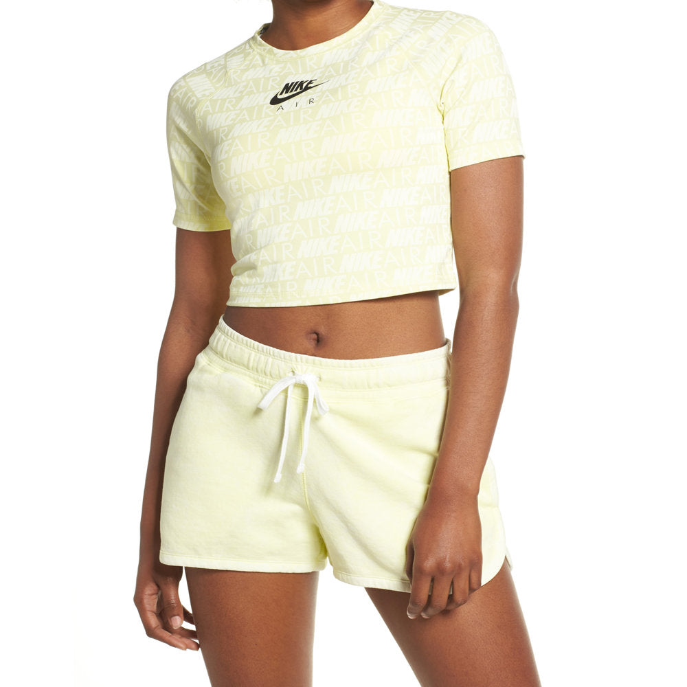 Nike Womens Air Short Sleeve Print Top